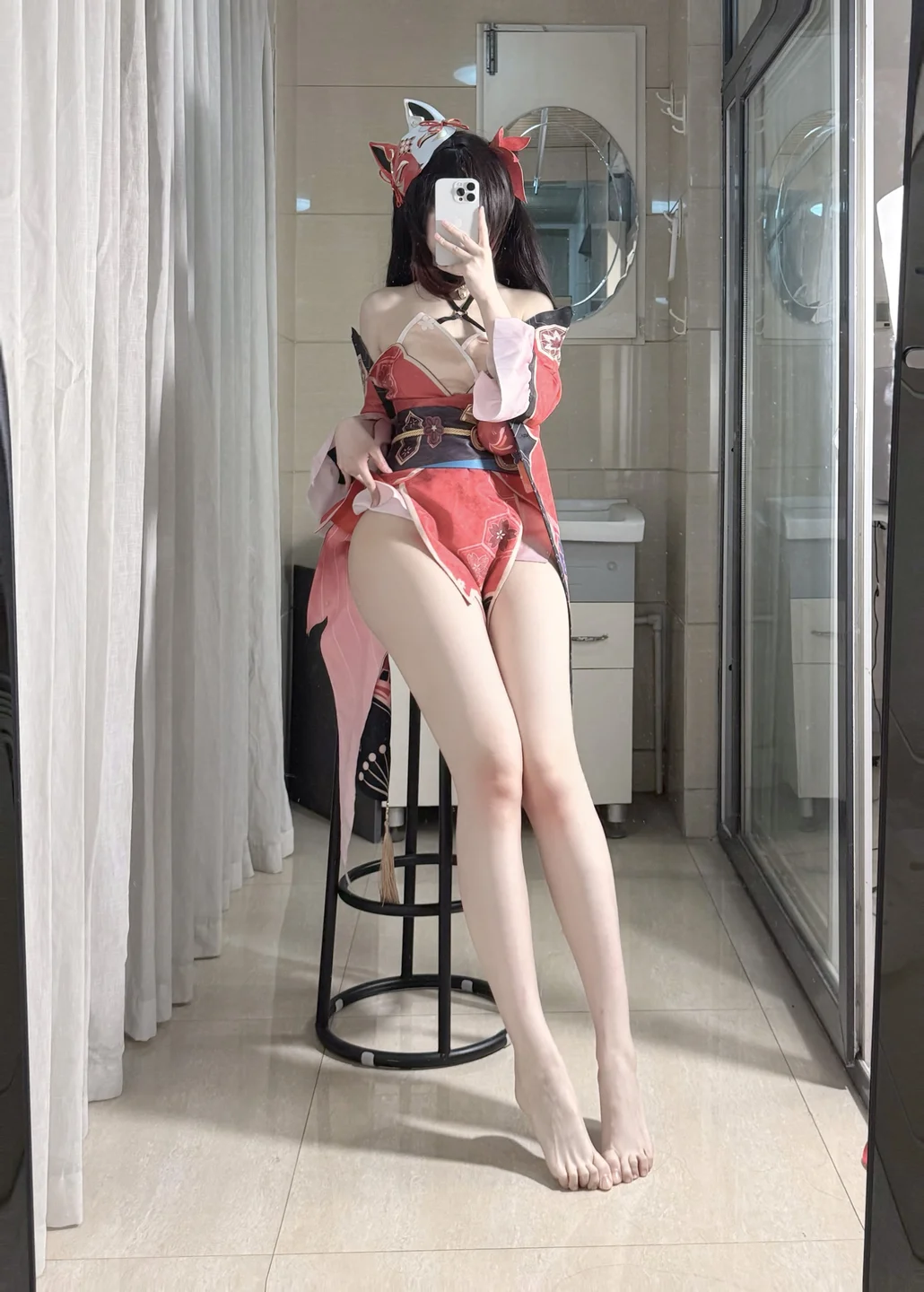 不可爱羚 - 花火 [52P,7V-486MB] tg@simisebaisi 【丝足阁】046.webp